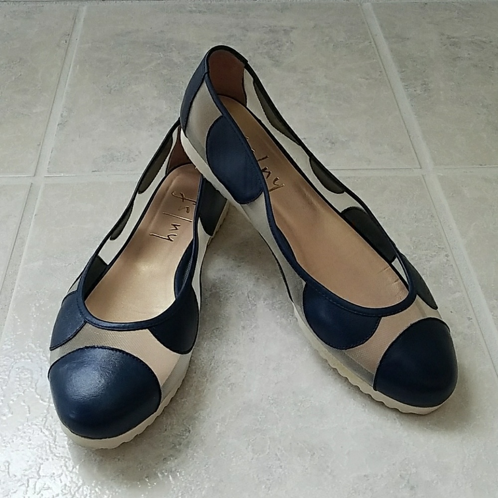 French Sole FS/NY 'Retro' flat